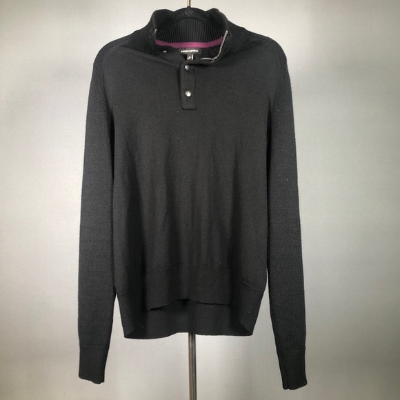 Banana Republic black sweater extra fine wool - Picture 1 of 1